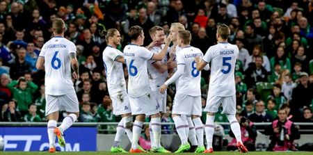 Ireland fans were livid over the concession of that Icelandic goal