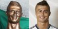 Former Newcastle player man enough to admit THAT Cristiano Ronaldo statue looks like him