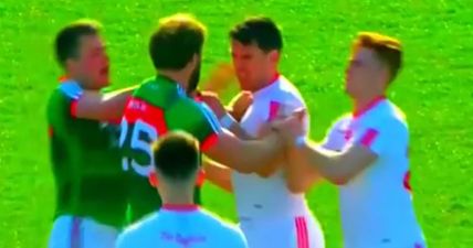 Tyrone’s Mattie Donnelly handed suspension after clash with Aidan O’Shea