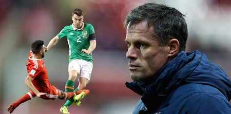 Jamie Carragher explains why he’s refusing to vilify Neil Taylor for breaking Seamus Coleman’s leg