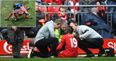 Sadio Mane’s ankle contorts in awful direction and Liverpool fans panic