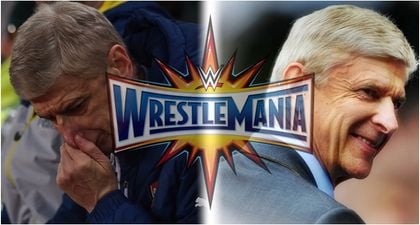 Arsenal fans fought both sides of the Wenger argument at Wrestlemania because… Arsenal fans