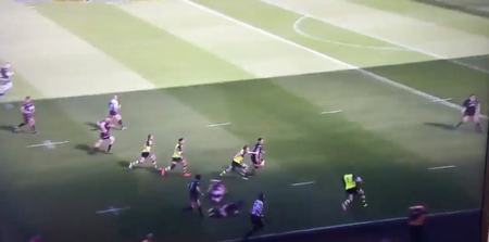 WATCH: Sean Cronin makes an absolute fool of Dan Biggar en route to incredible 40m try