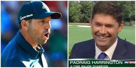 WATCH: Padraig Harrington’s refusal to be thrilled for Sergio Garcia is just another reason to love him