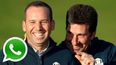 The inspirational text Jose Maria Olazabal sent to US Masters champ Sergio Garcia