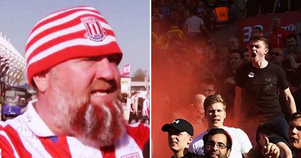 WATCH: Liverpool fans accused of influencing Stoke victory with invisible pyrotechnics