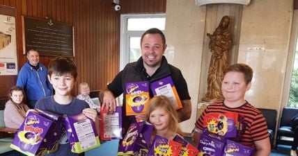 Andy Reid’s Easter trip to Crumlin Children’s Hospital brought smiles to a lot of faces