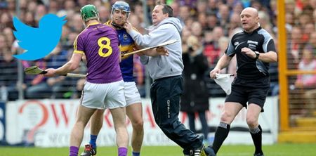 One overwhelming reaction to Davy Fitzgerald’s antics today