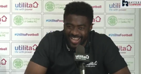 Kolo Toure asked for favourite Celtic song, misunderstands and talks about Whitney Houston