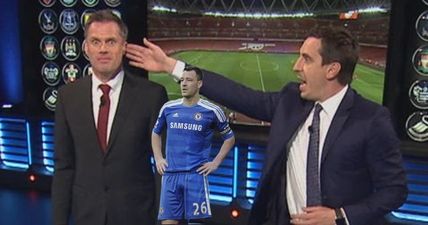 John Terry’s announcement has left Gary Neville and Jamie Carragher a little suspicious