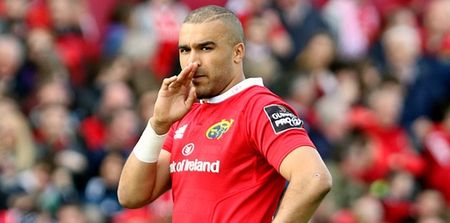 Simon Zebo’s resolve and focus is great news for Munster fans in mammoth week for the province