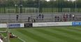 Weird non-league attempt at a fancy throw-in goes doesn’t go to plan whatsoever