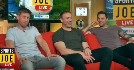 WATCH: Brand new SportsJOE Live is here with Ronan O’Gara, Stephen Ferris and Bressie