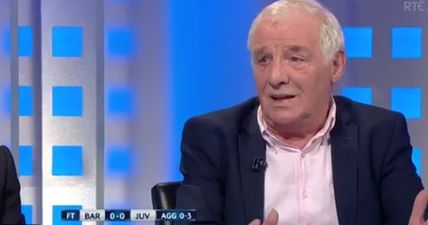 Eamon Dunphy more concerned with listing “donkeys” at Juventus than offering any praise