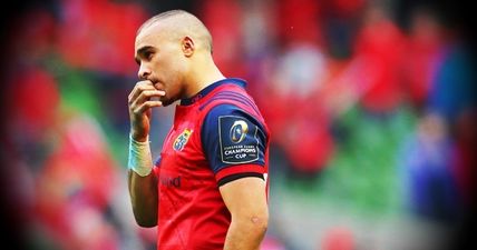 Simon Zebo’s comments after a week of heartache were poignant. They were perfect.