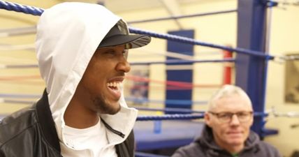 WATCH: Anthony Joshua shocks his childhood coach with incredibly generous gift