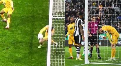 WATCH: Preston midfielder pulls a Luis Suarez with amazing goal-line clearance