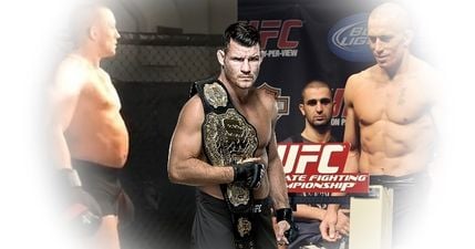 Michael Bisping has a theory about Georges St-Pierre’s unimpressive physique