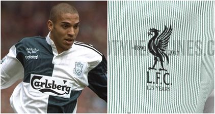 Liverpool’s new away jersey appears to be a tribute to a 90s classic