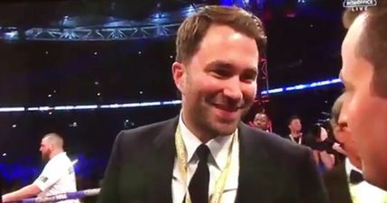 Eddie Hearn opens up on Anthony Joshua’s next fight