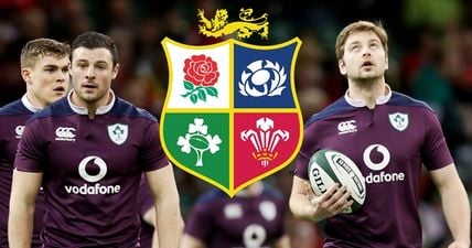 Only three Ireland players set to feature in first game on Lions tour