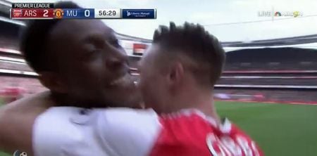 Everyone had the same thought after Danny Welbeck doubled Arsenal’s lead over Manchester United