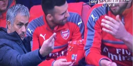 A lot of people thought Arsenal’s substitutes had celebratory chocolate against Manchester United