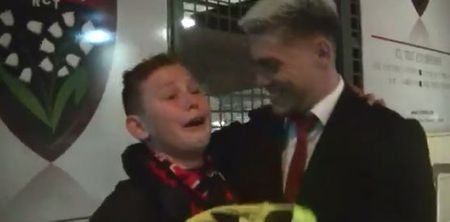 Young fan’s emotional reaction to James O’Connor’s classy gesture says it all