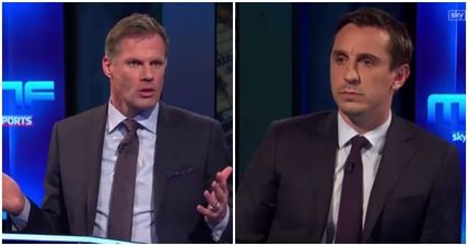 WATCH: Jamie Carragher and Gary Neville go at it in amazing debate over Jose Mourinho