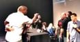 WATCH: Incredible, chaotic scenes Daniel Cormier takes back-stage run at Jon Jones