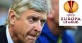 The same joke was being made as Arsenal look set for Europa League football