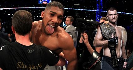 UFC knock-out monster wants a shot at Anthony Joshua