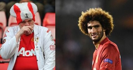 Marouane Fellaini linked with a move far away from Manchester United