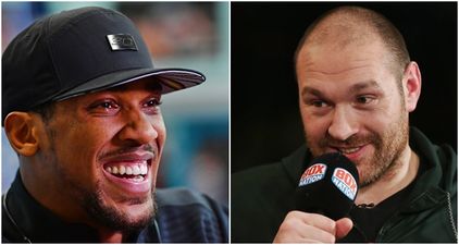 Tyson Fury swiftly deletes reaction to Anthony Joshua’s call-out