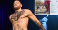 Fight fans are very curious about one aspect of Conor McGregor’s belt photo