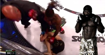 Kimbo Slice’s son’s sophomore MMA fight did not last very long