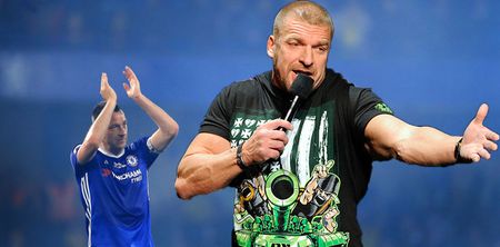 Triple H’s congratulatory tweet to John Terry is very confusing