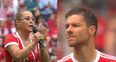 Watch: Xabi Alonso and Philipp Lahm’s swansong delayed by Anastacia’s half-time show