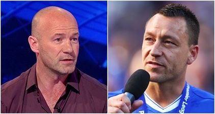 Alan Shearer spoke a lot of sense about John Terry’s elaborate send off