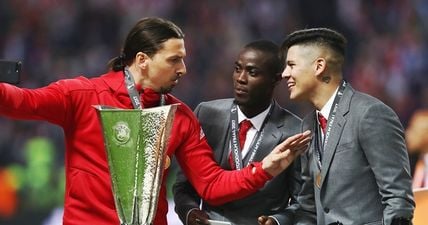 Zlatan Ibrahimovic has come up with the best use of the Europa League trophy we’ve seen yet