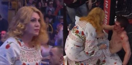 You’ve never seen a sports parent more bonkers than this Russian MMA fighter’s Mom