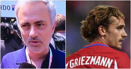 Jose Mourinho handles Antoine Griezmann question like an absolute pro