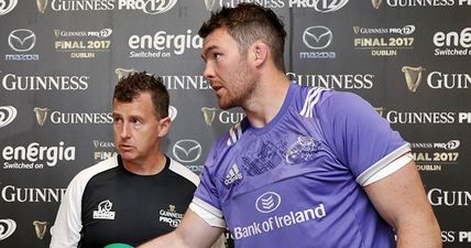 WATCH: Peter O’Mahony ready to chew through concrete in one intimidating tunnel moment