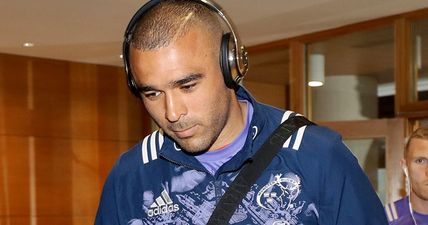 Simon Zebo speaks with grace and honesty at what must be an incredibly tough time