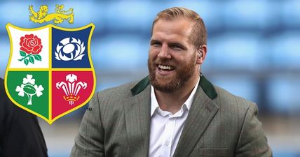 James Haskell gets his British & Irish Lions gear and there’s a lovely surprise