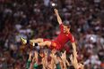 WATCH: Scenes of emotion, affection and celebration as Francesco Totti plays his final game for Roma