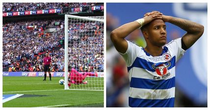 Reading player apologises for penalty miss and it is as heartbreaking as you’d expect it to be