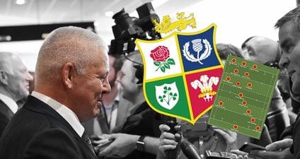 Lions name starting XV for first game in New Zealand