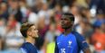 Paul Pogba lets his frustration known at Antoine Griezmann’s decision to stay in Spain