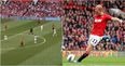 Paul Scholes definitely still has it as he pings trademark pass to Wayne Rooney